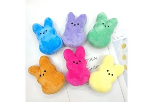 Wholesale Easter Bunny Plush Easter Gift Purple Easter Decoration Bunny Plush Toys