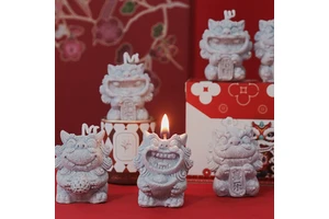 New Year Gift Box Wholesale New Year Fragrance with Hand Gift Creative Hand Gift China-Chic Xingshi Style Incense Candle