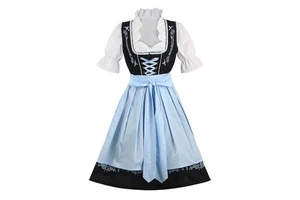 Women's Halloween Carnival Party German Bavarian Oktoberfest Dirndl Beer Festival Costume TRAD-006