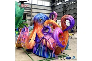 Festival Lantern Factory Animal Themed Octopus Silk Lantern Lighting