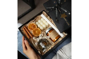 Hot Sale Valentines Day Gift Wax Scented Candle Aromatherapy Gift Set