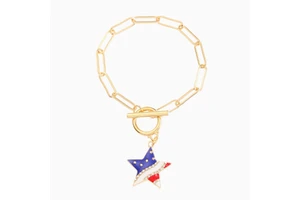 Various Independence Day Commemorative Bracelets Premium Alloy Stable Supply Wholesale Promotion and Fully Customizable