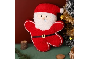 Hot Sale Christmas Holiday Gifts Custom Wholesale Plush Toys Santa Claus Themed Christmas Tree Decor