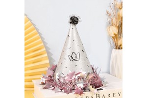 High-end Birthday Hats for Children and Adults Festival Party Supplies Baby Birthday Star Birthday Hats