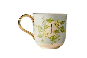 Porcelain Mother Day Gifts 2022 Mug, Elegant Mother's Day Gift Set Ceramic Floral Mug
