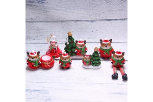 Christmas Ceramic Ornaments Interior Home Decoration Products Christmas Gifts