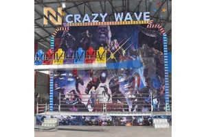 Nova Rides Funfair Attractions Crazy Waves Mini Miami Trip Rides Miami Fairground Ride Equipment For Sale Miami Funfair