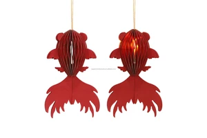 2025 Chinese Koi Fish New Year Holiday Supplies Design Ornament Paper Decoration Windows Supplies Home Decor