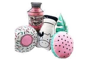 New Products Thanksgiving Factory Supply Pet Shape Snack Animal Cartoon Customer Furry Body Throw Shape Pillow