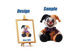 OEM ODM New Design Custom Halloween Plush Toys Cartoon Halloween Gifts Custom Plush Stuffed Toys Halloween Plush Toys