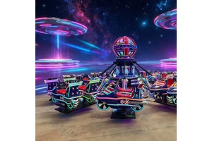 Indoor Amusement Park Children's Rides 24p Venice Boat Children's Carnival Rides