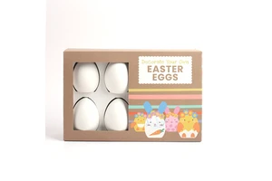 BespritGift Easter DIY Gift Set Hand-painted Colorful Eggs Handmade Cartoon Bunny Chick Easter Egg Toys Gift Items for Kids
