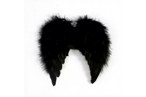 Angel Feather Wings Newborn Photography Props for 0-6 Months Baby Halloween Christmas New Year Art Craft Decor 7.1 Inch
