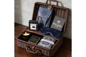 Lunaire Business Gift Set Luxury Box Corporate Gift for Client Employee Anniversary Giveaways Father's Day Gift Set