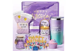 BespritGift Durable UV Printed Custom Logo Bath Salt Eye Mask Souvenir Gift Set for Birthday & Mother's Day