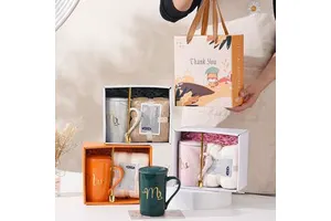 Custom Product Valentine's Mother Day Birthday Gift Set Promotional Mug Umbrella Wedding Gifts Set for Guests Souvenir Items