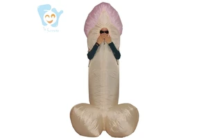 Funny Halloween Costumes Fat Inflatable Penis Costumes for Adults