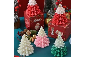 Christmas Christmas Tree Creative Scented Candles - Gift, Souvenir, Home Decor, Fragrant Candles, Birthday Gift