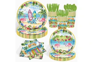 Hawaii Tropical Summer Seaside Birthday Party Party Supplies Themed for Summer Kids Celebration Event