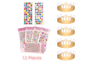 Gold Paper DIY Birthday Crowns-Hot Selling New Arrival Craft Supplies Durable & Light for Party Decor Adult & Child