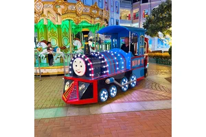 Nova Rdies Top Sale 24P Trackless Train for Carnival Festival Party Attractive Amusement Rides Tourist Trackless Train