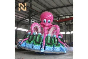 Nova Rides Hully-Gully Kiddie Rides Mall Design Octopus Ride Mall Outdoor Carnival Ride Supplier Flying Turntable