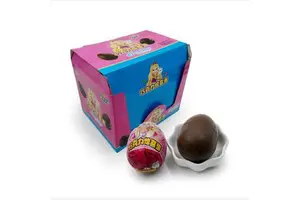 Colorful Easter Chocolate Surprise Eggs