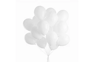 12 inch Matte White Baby Adult Happy Wedding Birthday Christmas Decorative Party Supplies Favour Round Latex Balloon Ballon