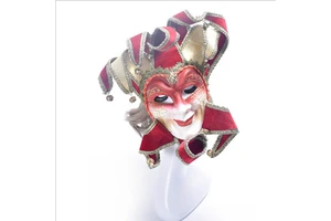 Venetian Style Masquerade Party Mask Horror Clown Party Prom Decor Carnival Men's Venice Party