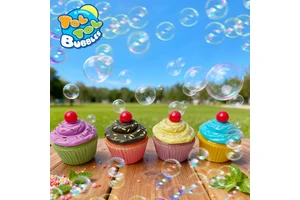 Party Bubble Blowing Toy Cake Bubble Water Game And Holiday Bubble Maker Machine For Kids Safe Fun Children's Entertainment