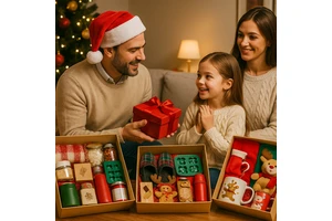 Christmas Promotional Gift Sets Custom Logo Holiday Merchandise Souvenirs For Family Celebrations Party Gift Items