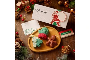 Wholesale Christmas Tree Deer-Shaped Scented Aromatherapy Candles Soy Wax Candle Set