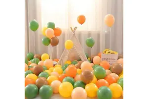 New Year's Day Decoration Items for Weddings, Children's Birthday Parties, Macaron Balloons, Scene Setup,explosion-proof