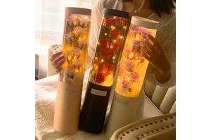 Dropshipping Products 2026 Soap Flowers Gift Box Set for Valentine's Day