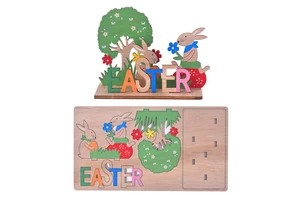 Wholesale DIY Easter Handicrafts Easter Bunny Home Decoration Ornaments