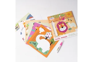 Custom Children's Magic Water Reveal Cards Set Coloring Book Toy Mess-Free Drawing Fun Activity For Toddlers