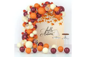 Thanksgiving Theme Arch Balloon Set Fall Thanksgiving Theme Party Decoration Balloons