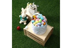 Wholesale Kids Colorful Easter Gifts Bag Cute Carrot Kids Bucket Easter Decoration Bags Easter Egg Baskets for Boys and Girls