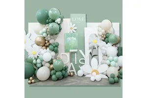 Bestseller New Avocado Green Latex Balloon Package Children's Birthday Party Decoration Balloon