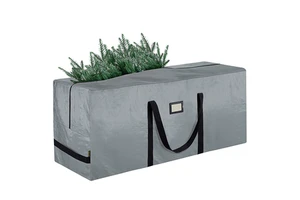 7.5-Foot Thick Oversized Artificial Christmas Tree Storage Bag With Reinforced Handles And Double Zippers