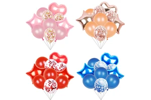 Valentine's Day Latex Balloon Set Wedding Party Decoration Valentine's Day Party Supplies Balloon Toys