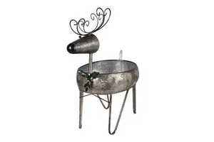 High Quality Handmade Metal Reindeer Sculpture Modern Home Decoration Christmas Wedding Festive Ornament Eco-Friendly Attractive
