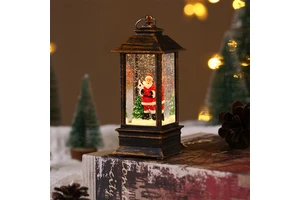 JN Factory Direct Luxury Christmas Novelty Products Cute Little Xmas Tree Light up Decorations Painted Holiday Supplies