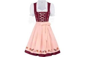 Womens Traditional Oktoberfest Dirndl Dress German Bavarian Beer Festival Maid Wench Costume Carnival Party Fancy Dress dirndl