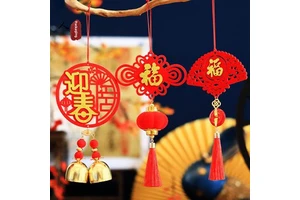 New Year Enterprise Shopping Mall Decoration Spring Snake Year Cloth Pendant Dragon Gift Corporate Parties Felt Cloth Year