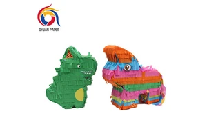 Handmade Disposable Eco-Friendly Paper Pinata for Kids Thanksgiving Halloween Christmas New Year Easter Celebrations Birthday