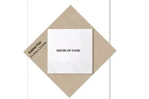 Restaurant Advertising Custom Printed Primary Wood Pulp Paper Napkins Towels Thanksgiving Diwali Ramadan Graduation-Reusable