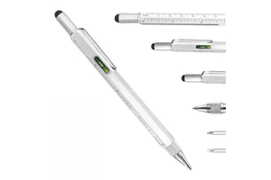 Custom Dad Gifts for Men 6 in 1 Multi Tool Pen : Mens Valentines Day Gifts