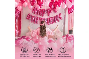 Custom Eco-Friendly Halloween & Birthday Letter Foil Balloon Set Personalized Alphabet Kit for Adult Kids Parties