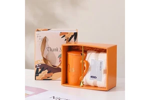 Hot Sale Creative Ceramic Gift Set Silk Screen Printing for Women Back School Christmas Valentine's Corporate Promotions Girls'